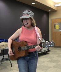 Miss Carol's Music Fun class for ages 2-5 with an adult