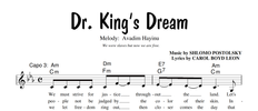 Dr. King's Dream Sheet Music