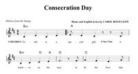 Consecration Day Sheet Music