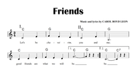 Friends Sheet Music