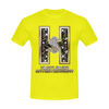 Hustleaire Entertainment T Shirt Yellow