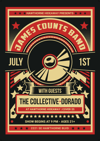 James Counts Band with Dorado & The Collective 