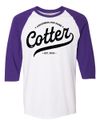 LIMITED Cotter Baseball 3/4 Tee PREORDER (local pickup only)