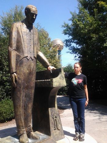 Rachmaninoff statue in Knoxville
