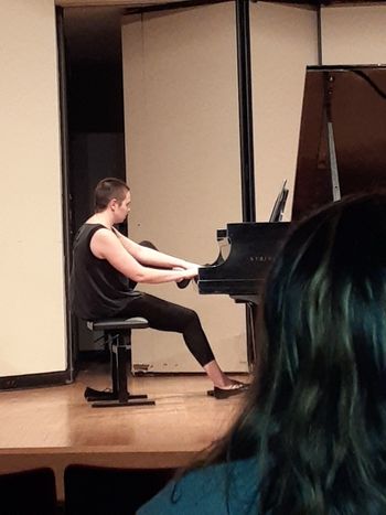 Performing Bison Circles by Forrest Pierce, Jenny Davis Faculty Recital, Rhodes College
