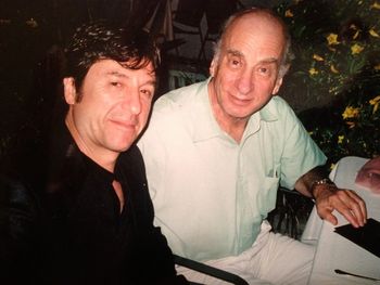 With Dick Hyman in Sarasota, Florida, 2004
