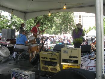 Afrosippi Band at the Taste Of Colorado.
