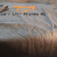 Light Grey T-Shirt - "Don't Step Around Me"