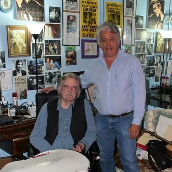 Visiting with Guy Clark at Old Quarter  Galveston
