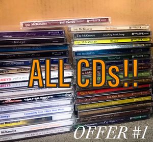 - All 37 McKamey CD's 
- FREE Autographed Picture  
- FREE Shipping
    $385.00
