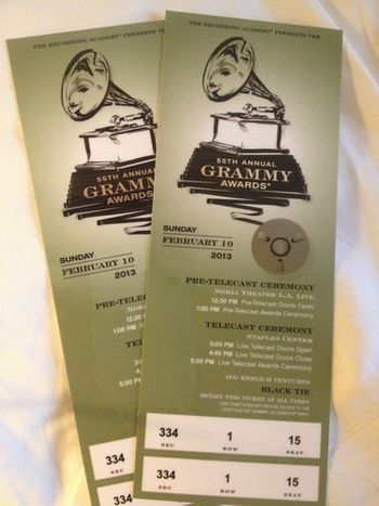 Grammy Tickets
