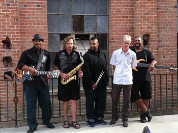 WestBound Groove Band at Carvalho Winery after the show
