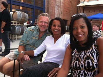 Mark & Sherri Carr and Rochelle Elder at Carvalho Winery 10-2-11
