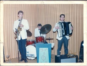 The Hiltons 1965 I played a ton of casuals in San Francisco during high school with Tony Hill, drums and George Campi, accordion
