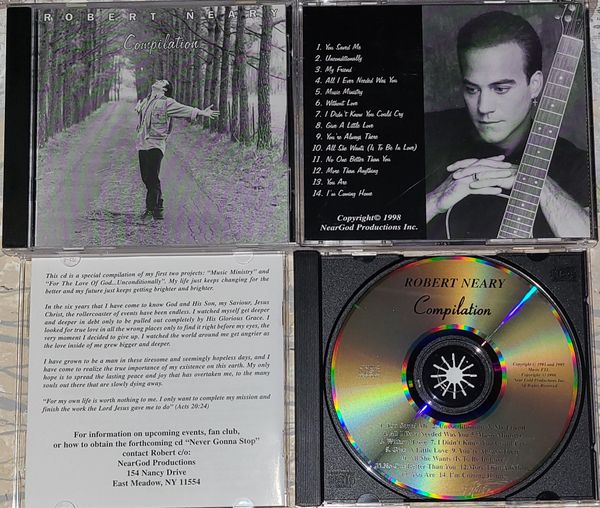 Autographed Robert Neary "Compilation" CD