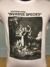 MEN'S WHITE "Invasive Species" OFFICAL ALBUM T-SHIRT