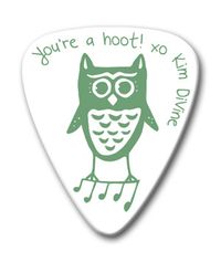 Owl Guitar Pick