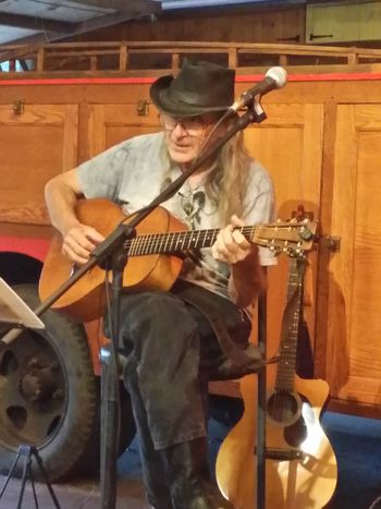 Host Alan James, Old Del Dios Firehouse Concert, August 5, 2017
