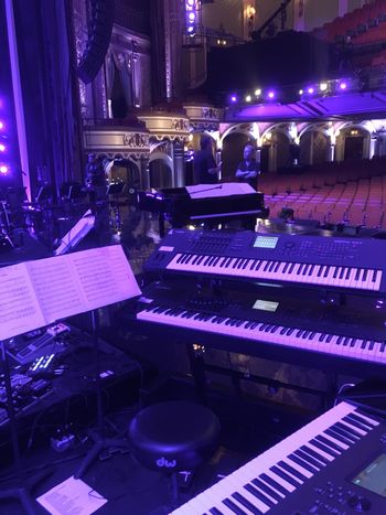 Keyboard Rig setup for David Foster PBS Special August 2019
