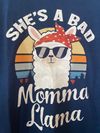 "She's A Bad Momma Llama" T-Shirt