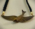 Free Bird Bronze Sparrow Necklace
