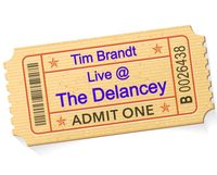 Delancey Ticket + Signed CD
