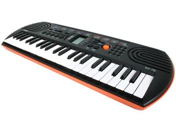 Casio SA-76 mini keyboard
