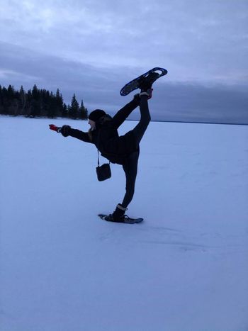 Snowshoe Yoga - Clear Lake
