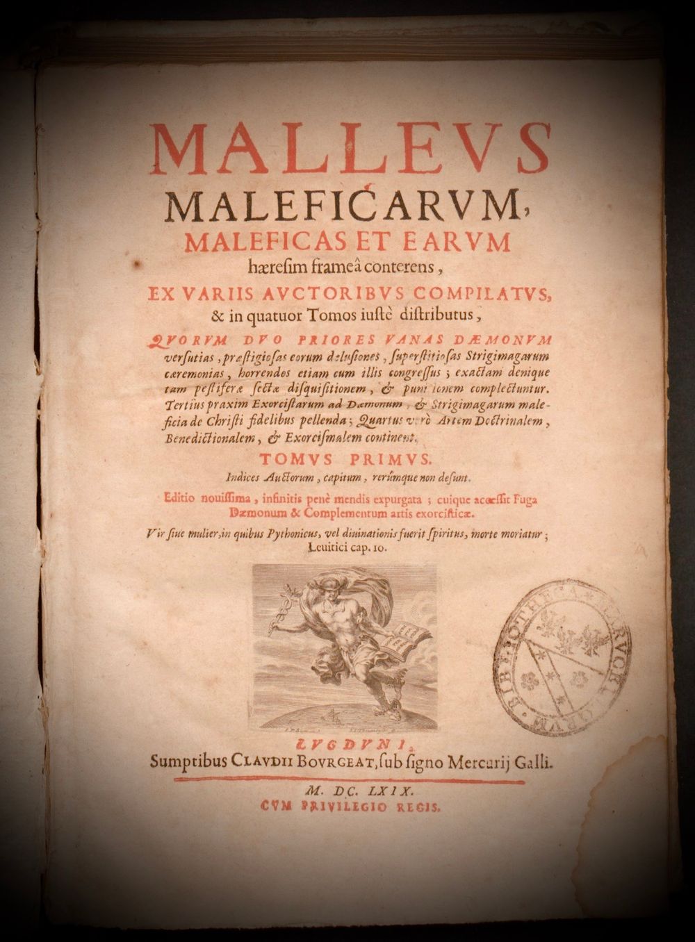 Malleus Maleficarum (Hammer of Witches) by Heinrich Kramer