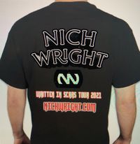 Nich Wright "Written In Scars 2021 Tour" T-shirt