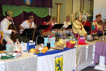 Feast Of Pentecost Shavuot Merv and Merla and musicians
