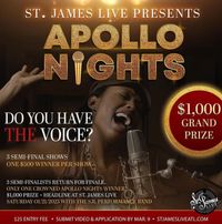 Faith Harris Music Competes in St. James Lives' Event Apollo Nights