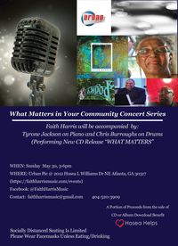 WHAT MATTERS in YOUR COMMUNITY CONCERT SERIES