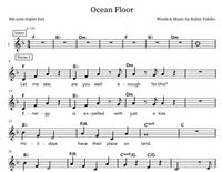 Ocean Floor (lead sheet)