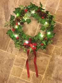 Christmas Wreath - Windsor (For Northern American Customers)A)