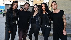 Antonja and her Band. Guitar: BoeseFuchs, Guitar: Markus Striegl, Bass: Alice Lane, Vocal: Antonja, Drums: Rico H.