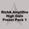 RichA Amplifire High Gain Preset Pack 1
