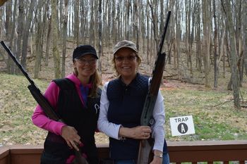 Mother / Daughter sporting clays

