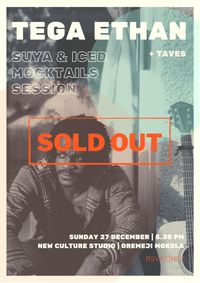 Sun, Dec 27, 2020 @ 5:30PM / Suya & Iced Mocktail Session