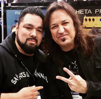 With Stryper’s Michael Sweet

