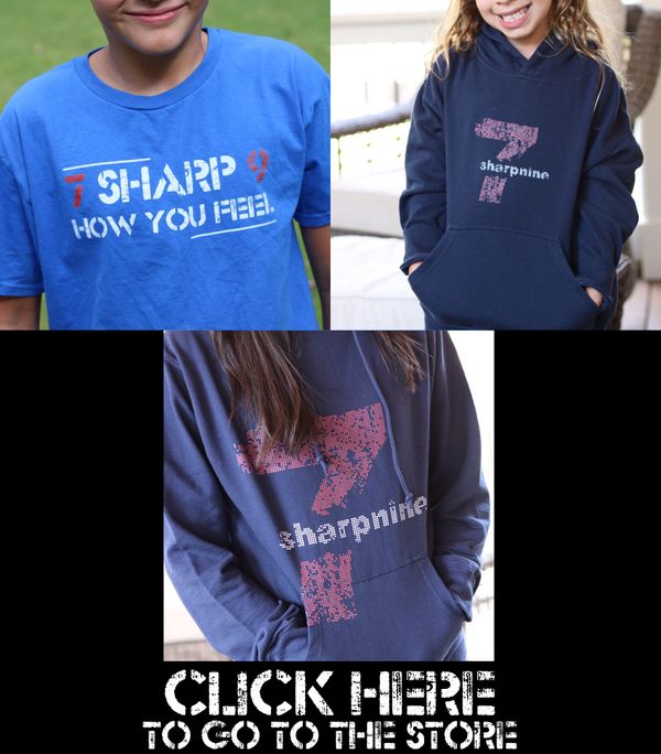 Get your new 7 Sharp 9 gear today!  Click the pic!