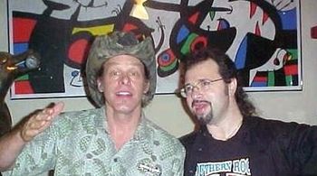Rock Star Ted Nugent and Florida Artist Mazz 

