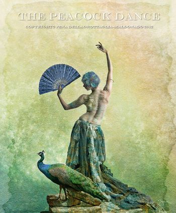 Peacock Dance [purchase here] Copyright© Jena DellaGrottaglia-Maldonado 2012
