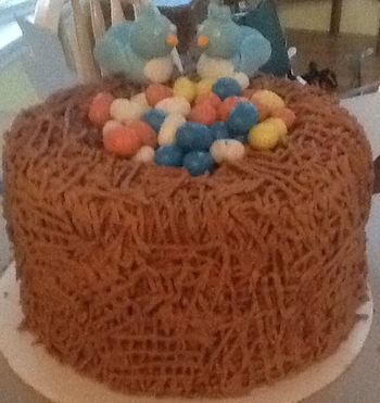 Easter Nest cake
