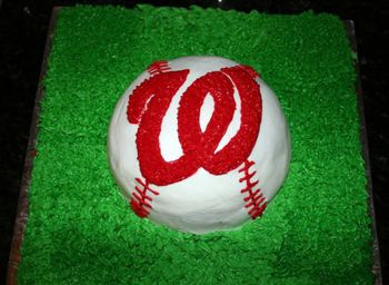 Washington Nationals Cake
