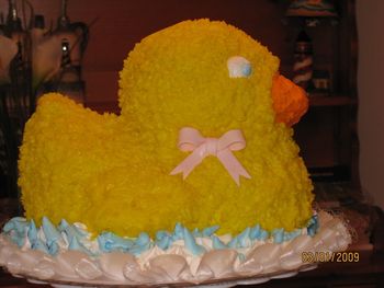 3D duck cake
