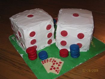 Casino Themed Cake
