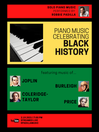 Piano Music Celebrating Black History