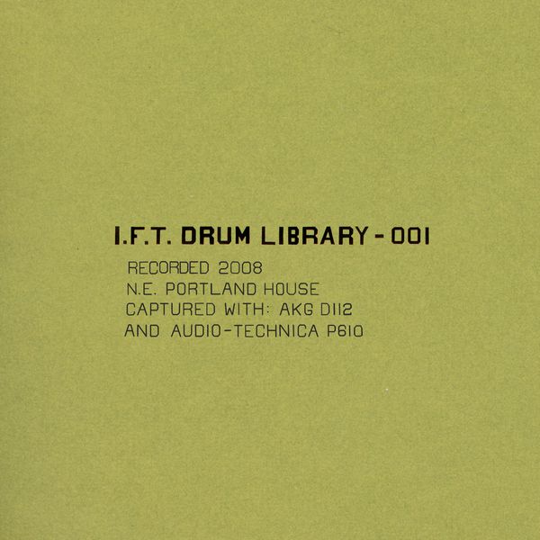 I​.​F​.​T. Drum Library 001