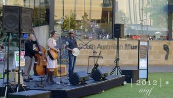 The Adelaide international guitar fest launch, we supported the Punch Brothers
